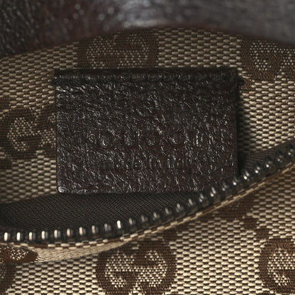 Gucci GG Monogram Double Pocket Belt Bag Dark Brown 6 of 10
