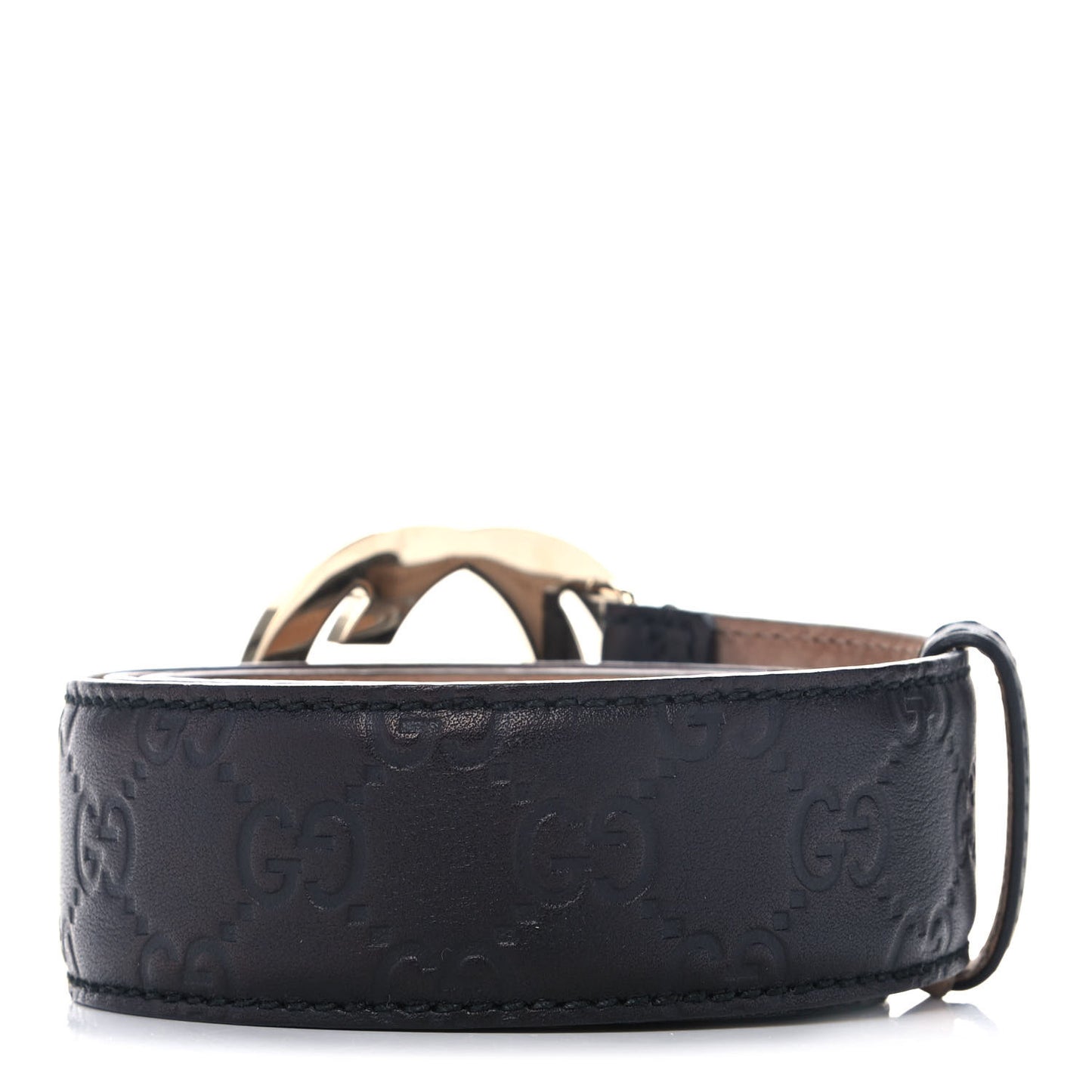 Guccissima Interlocking G 40mm Belt 90 36 Black