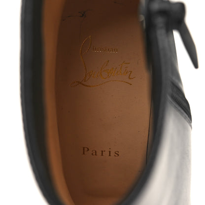 Christian Louboutin Calfskin So Eleanor 85 Ankle Boots 37 Black 7 of 7