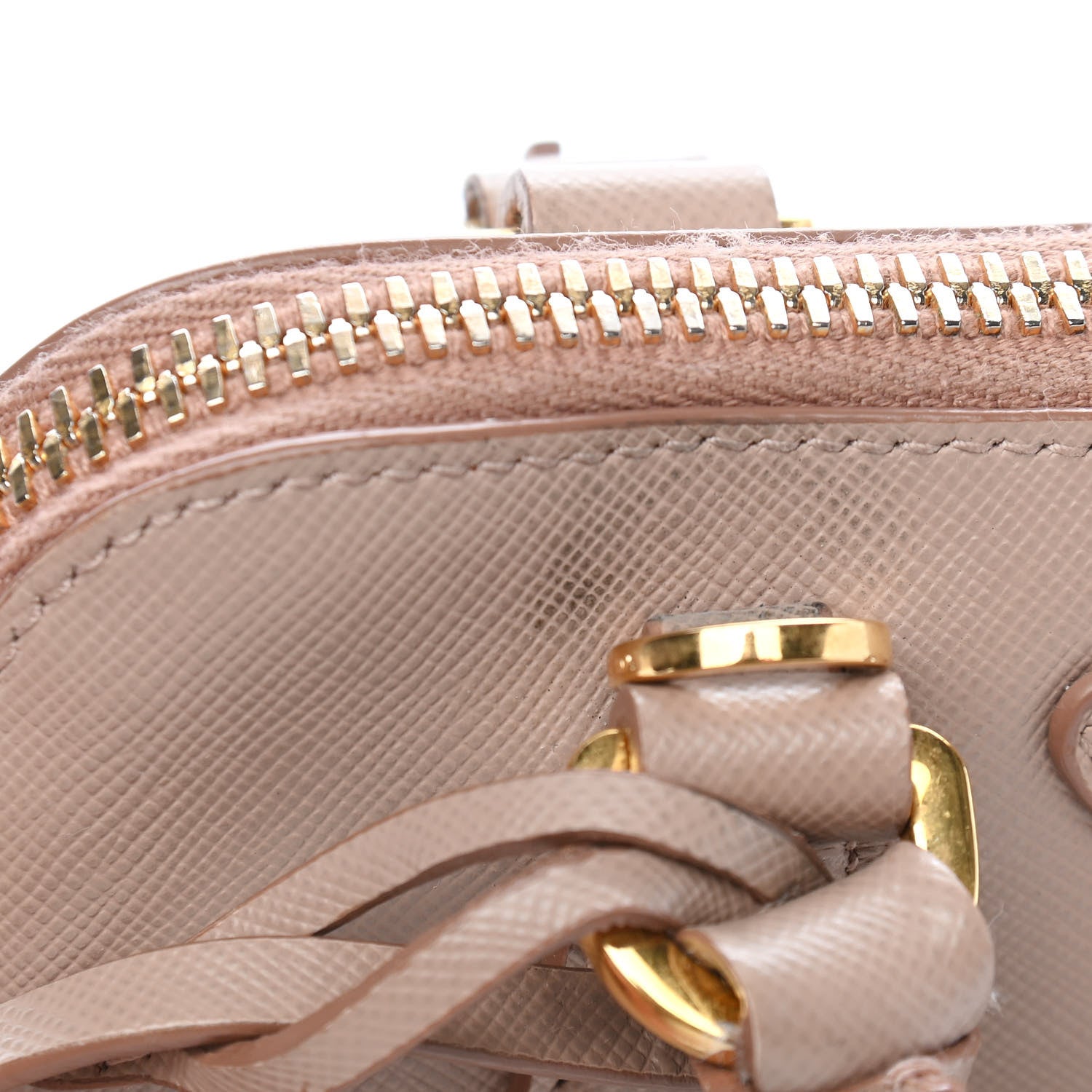 Prada Saffiano Lux Mini Promenade Tote Cammeo 10 of 10