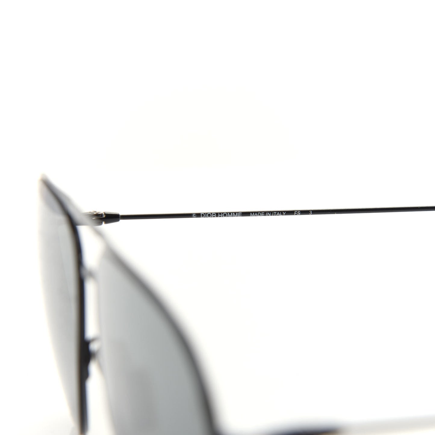 Homme Mens Aviator Sunglasses 0205S Black