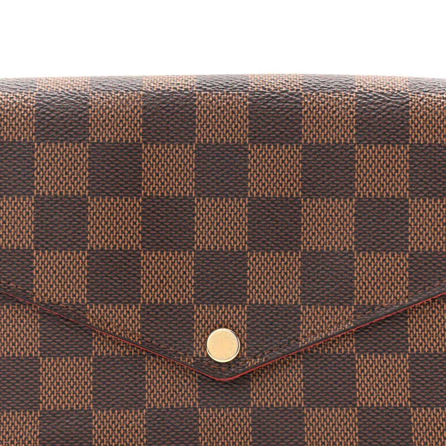 Damier Ebene Pochette Felicie Chain Wallet