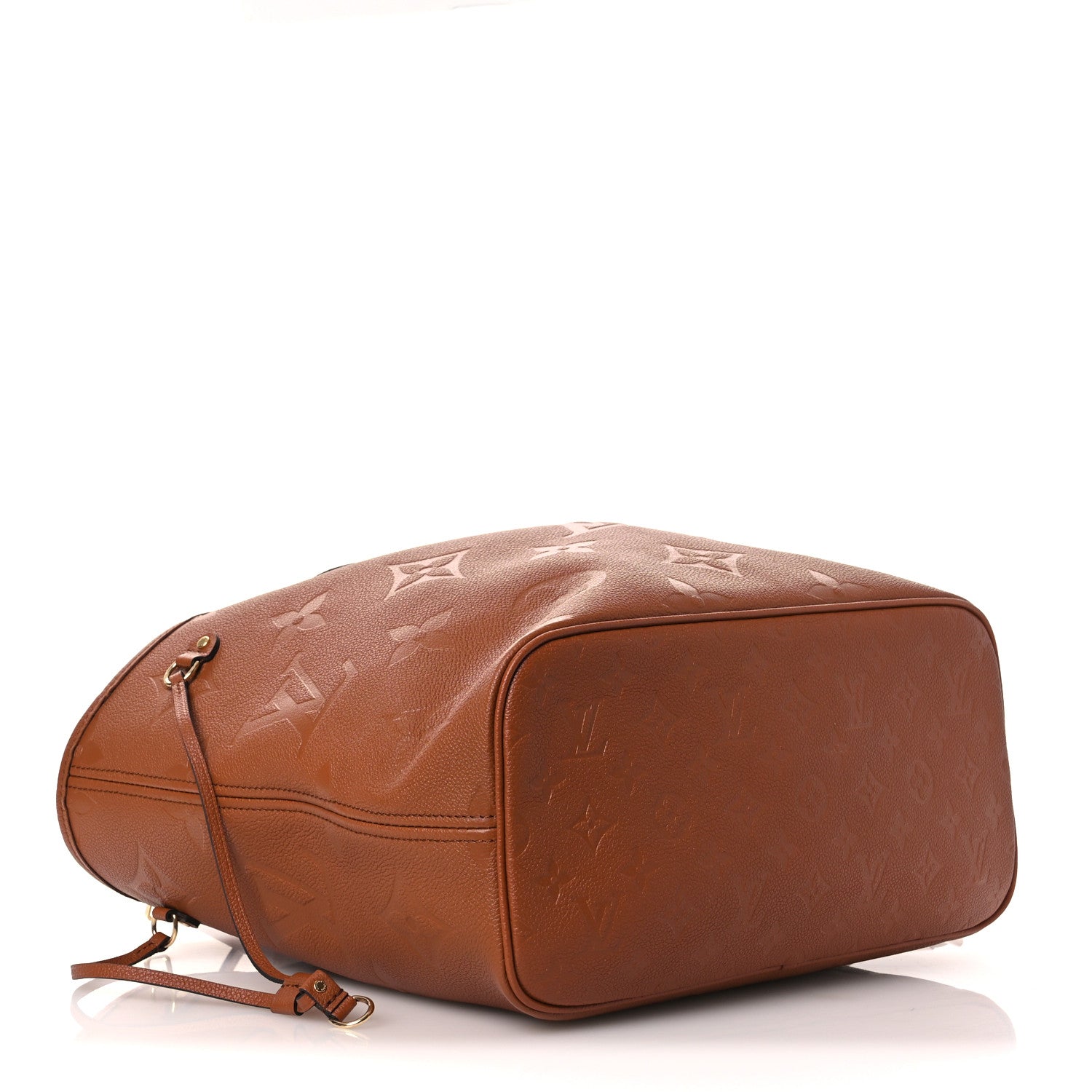 Louis Vuitton Empreinte Monogram Giant Neverfull MM Cognac 5 of 11