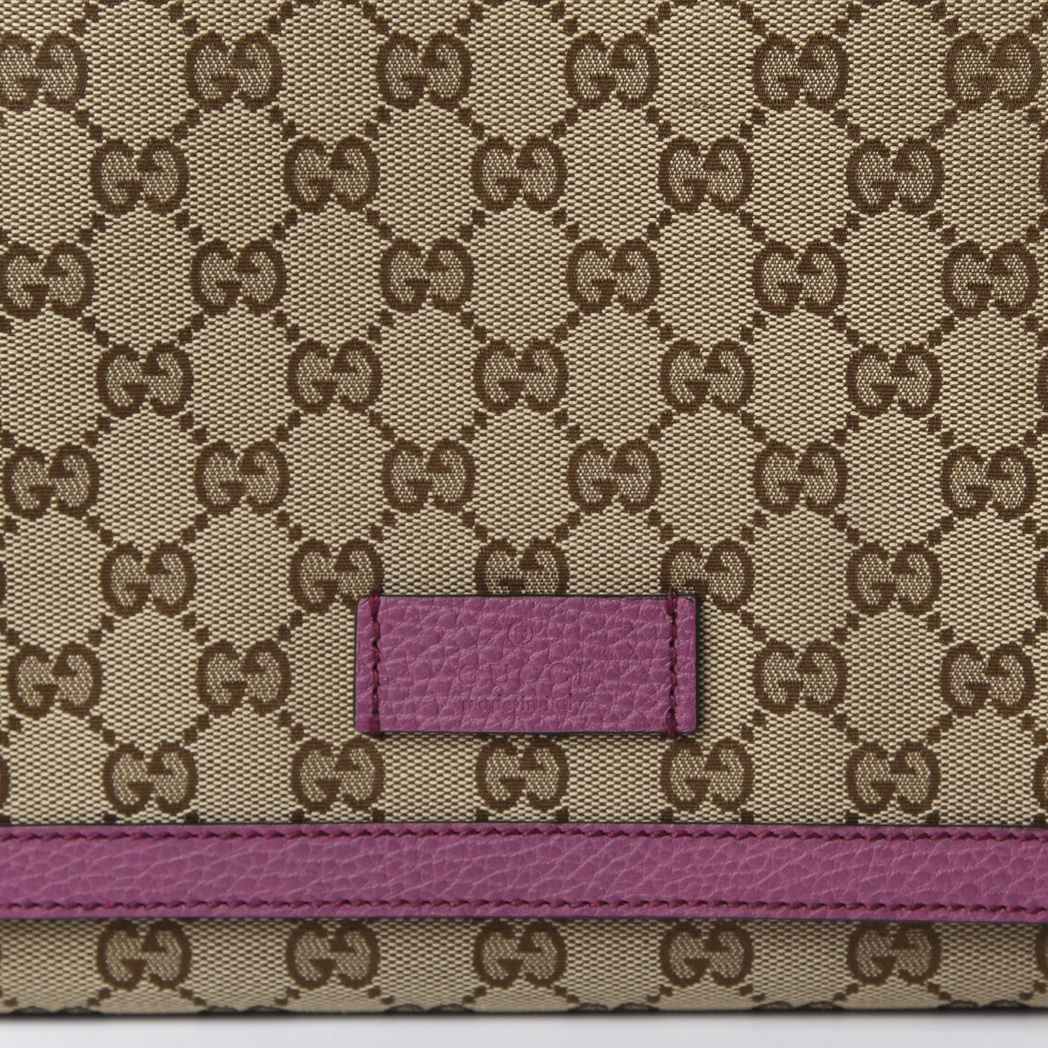 Gucci Monogram Convertible Diaper Bag Beige Peonia Flower 13 of 16