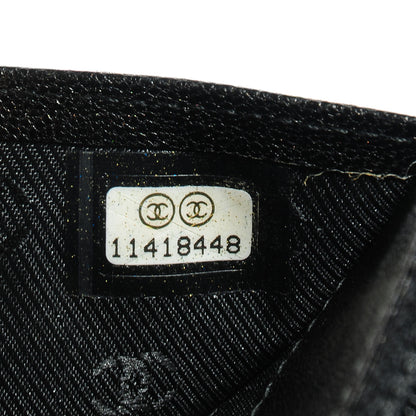 Chanel Goatskin Wallet on Chain WOC Black 9 of 9