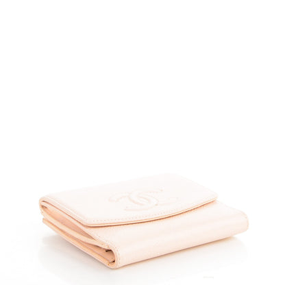 Chanel Caviar Compact Timeless CC Wallet Light Pink 4 of 9