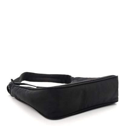 Prada Tessuto Nylon Mini Re-Edition 2000 Bag Black 4 of 9