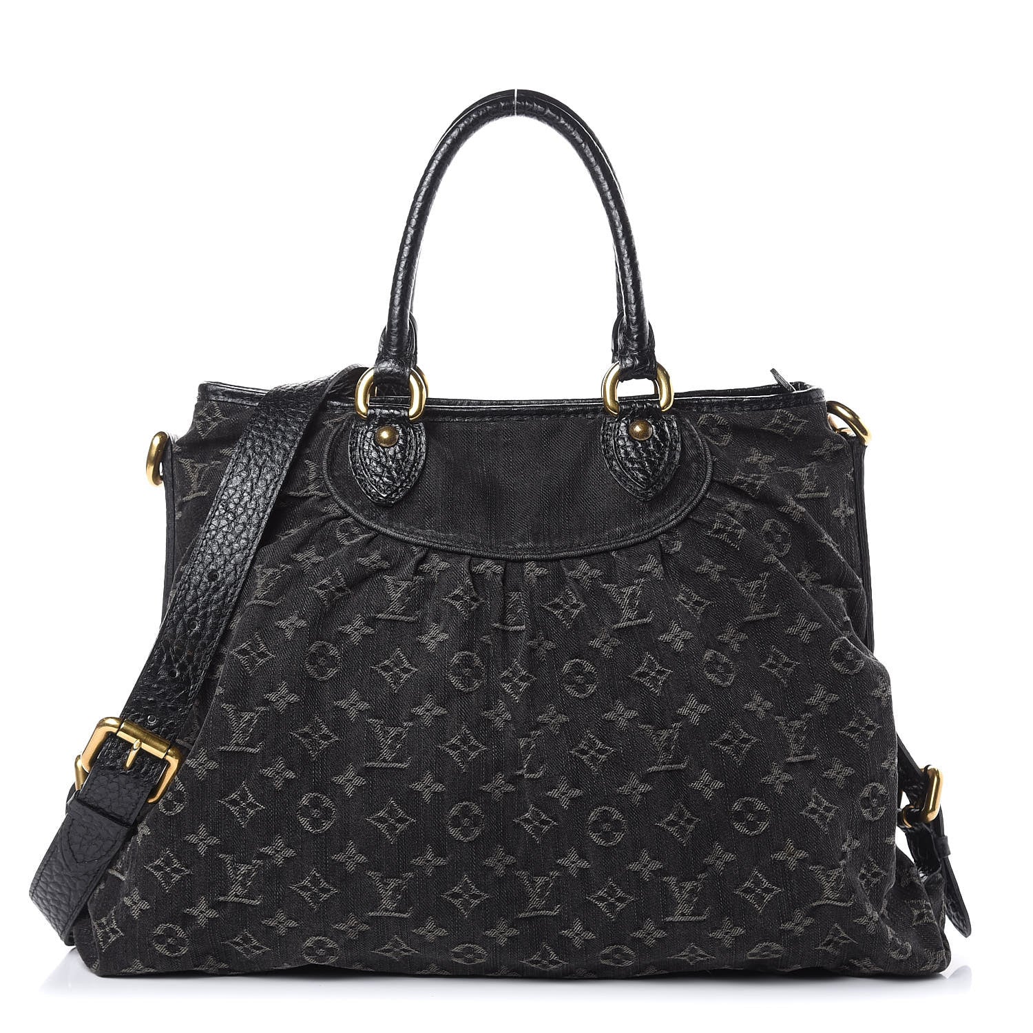 Louis Vuitton Denim Neo Cabby GM Black 1 of 14