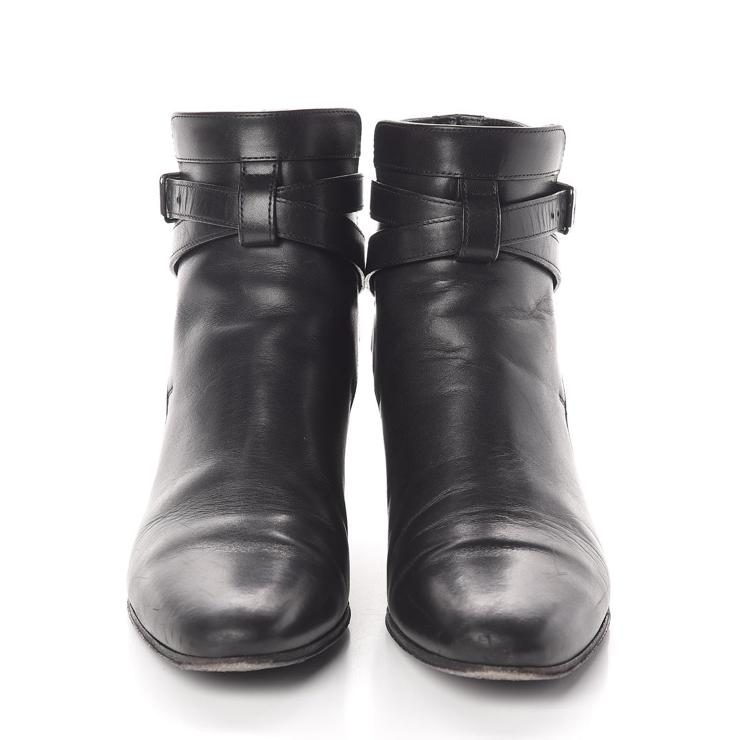 Smooth Jodhpur Calfskin Blake Ankle Boots 35 Black