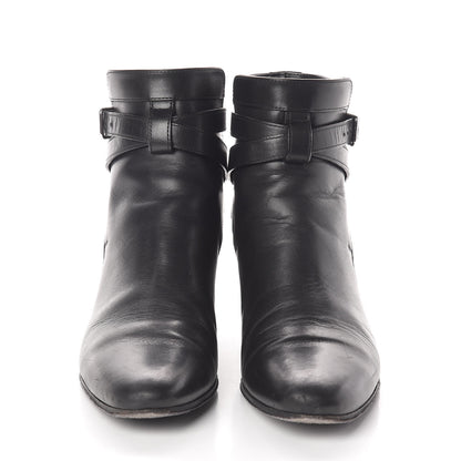 Saint Laurent Smooth Jodhpur Calfskin Blake Ankle Boots 35 Black 2 of 7
