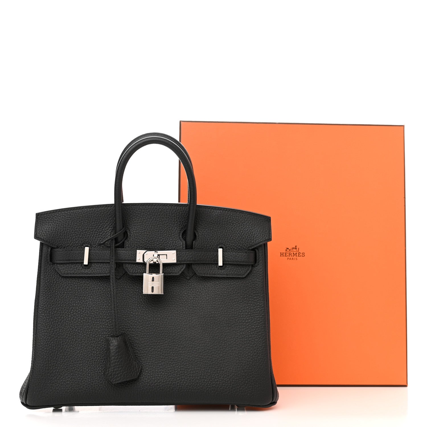 Hermes Togo Birkin 25 Black 10 of 10