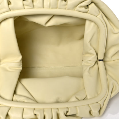 Bottega Veneta Smooth Butter Calf The Pouch Oversized Clutch Ice Cream 5 of 11