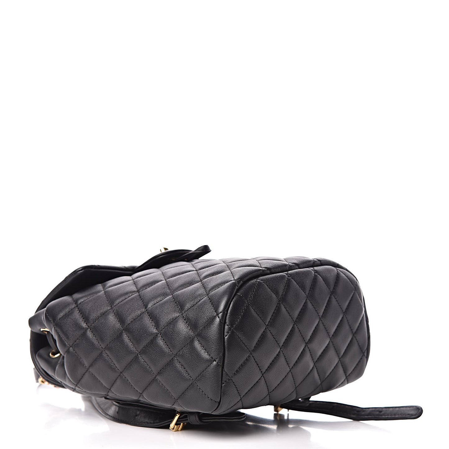 Lambskin Quilted Mini Urban Spirit Backpack Black