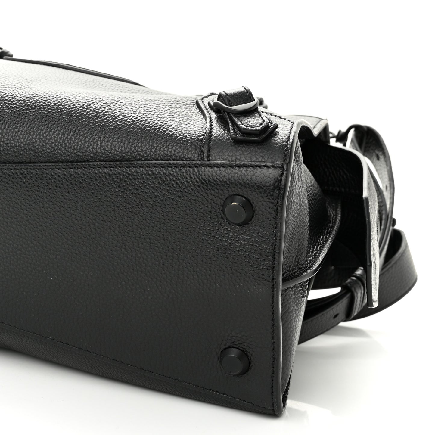 Grained Calfskin Neo Classic Black Hardware S City Black