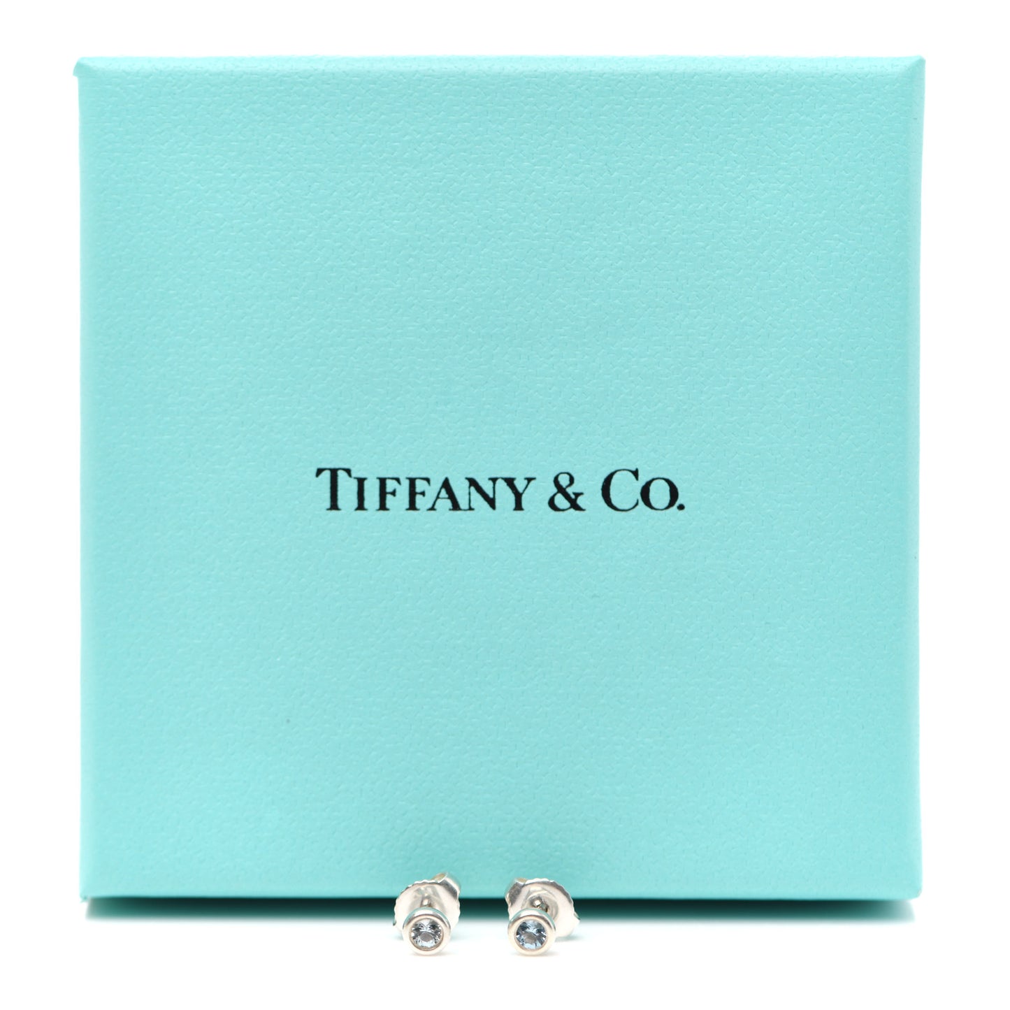 Sterling Silver Aquamarine Color By The Yard Earrings