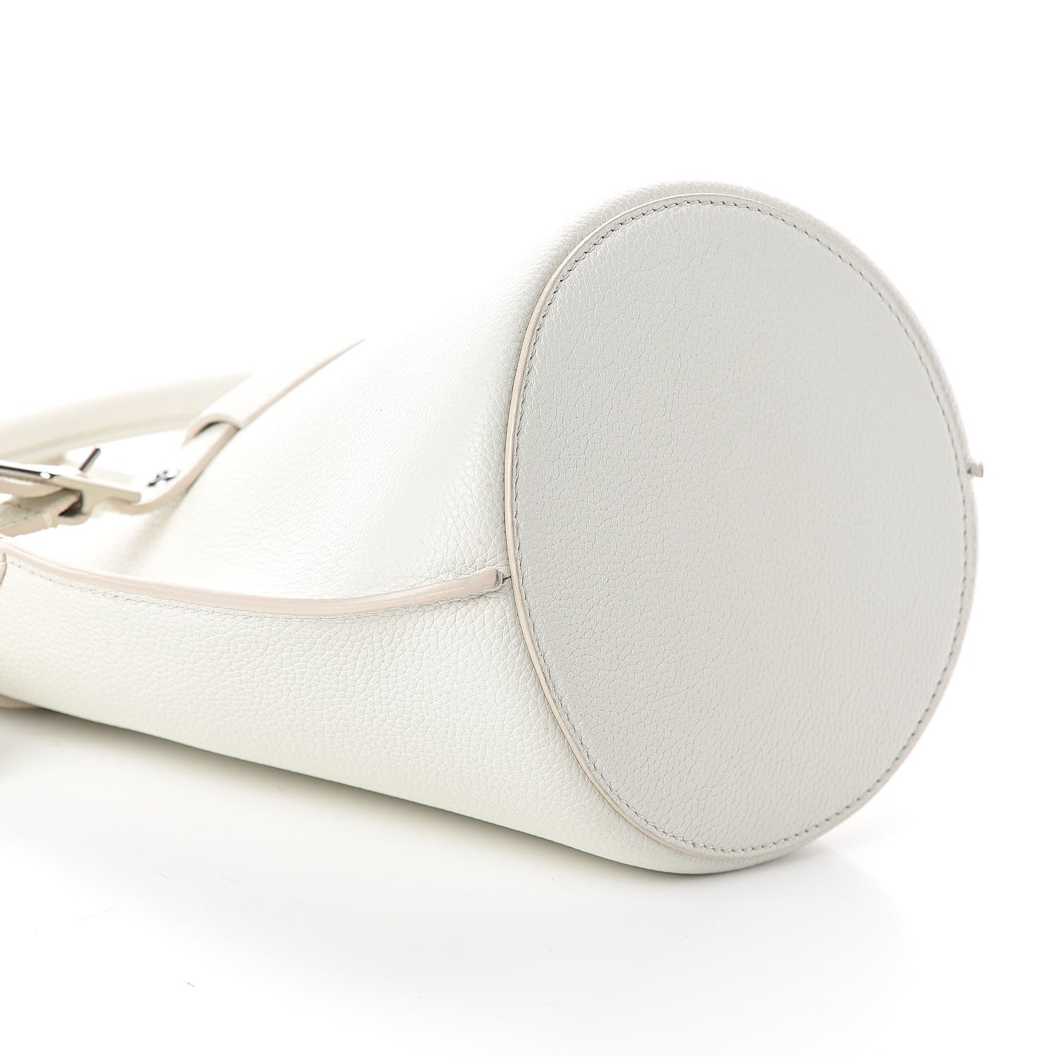 Celine Supple Grained Calfskin Nano Big Bag Bucket White 8 of 9