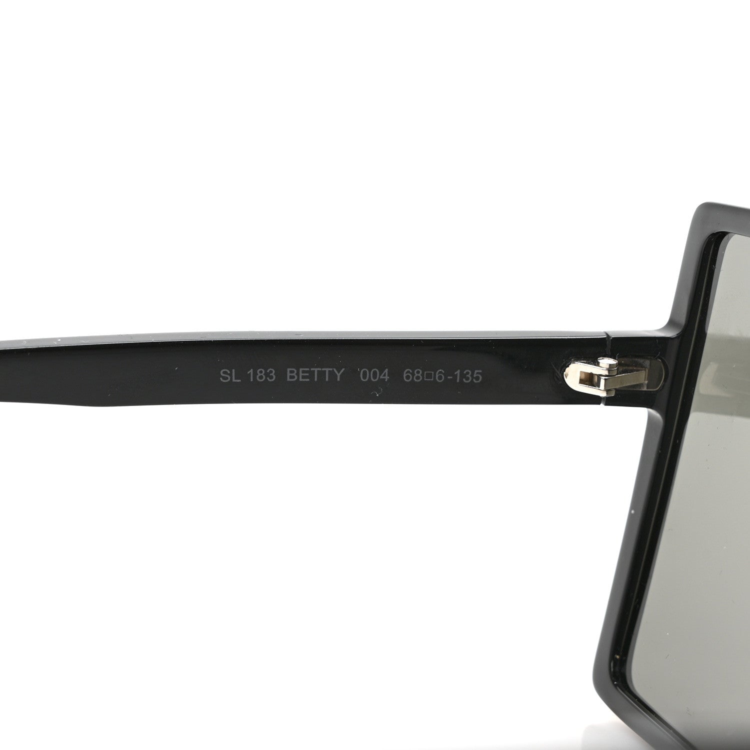 Saint Laurent Acetate Betty Sunglasses SL183 Black 7 of 7