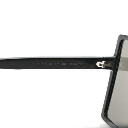 Saint Laurent Acetate Betty Sunglasses SL183 Black 7 of 7