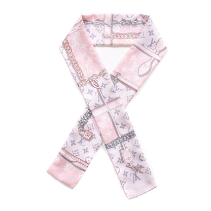 Louis Vuitton Silk Monogram Confidential Bandeau Light Pink 1 of 5