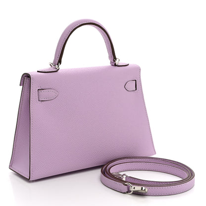 Hermes Epsom Mini Kelly Sellier 20 Guimauve 3 of 11