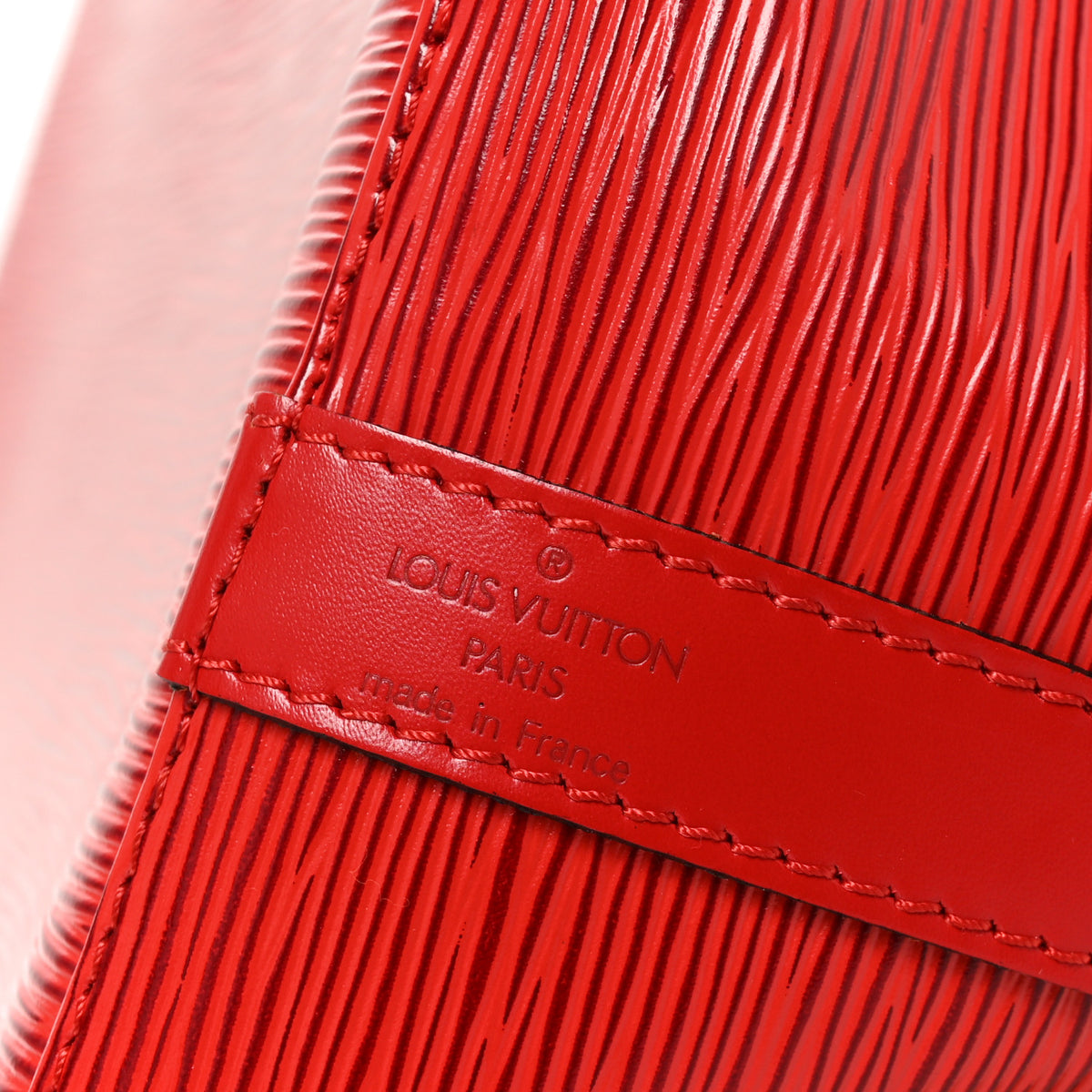Louis Vuitton Epi Petit Noe Castillan Red 6 of 9