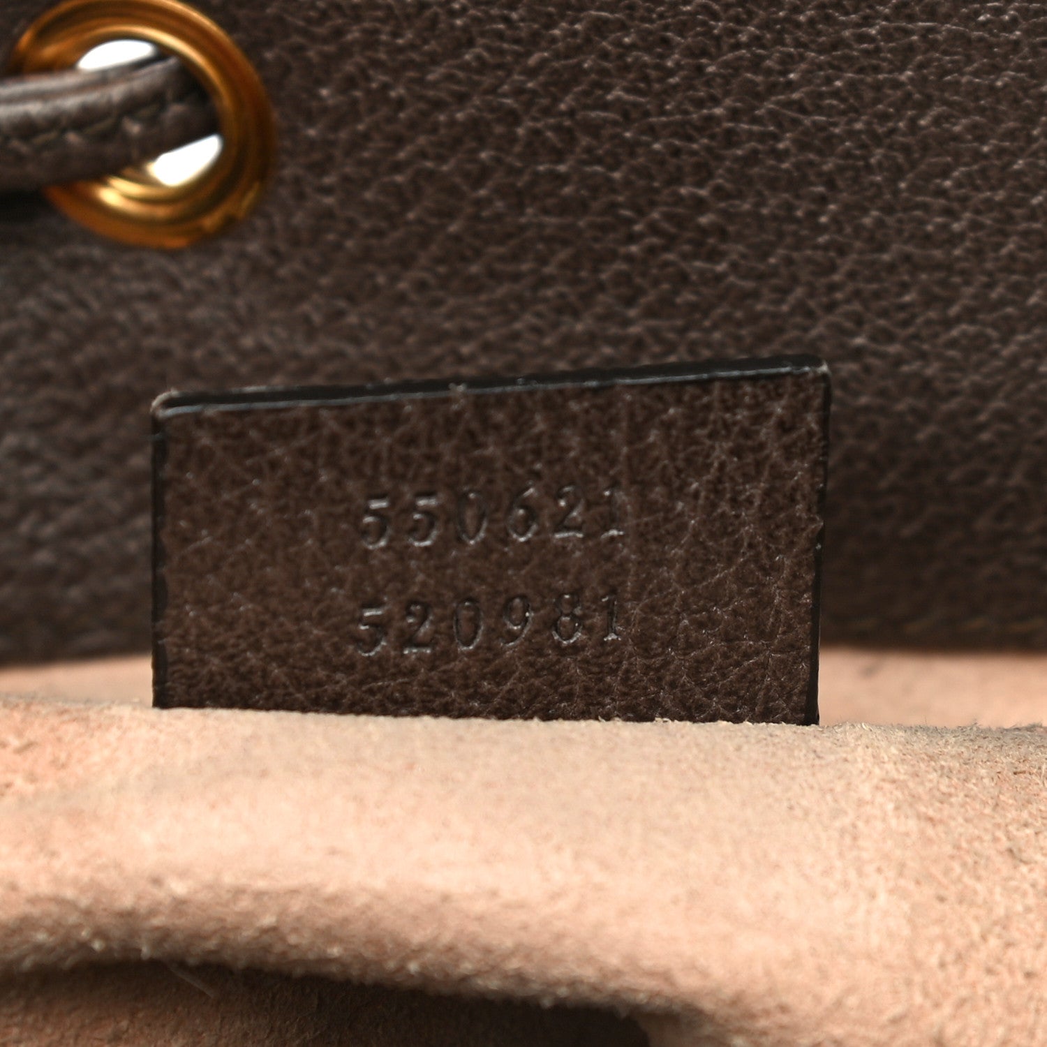 Gucci GG Supreme Monogram Web Small Ophidia Bucket Bag Brown 7 of 12