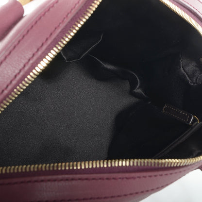 Saint Laurent Leather Medium Muse Cherry 5 of 9