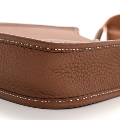 Hermes Taurillon Clemence Evelyne TPM Gold 10 of 11