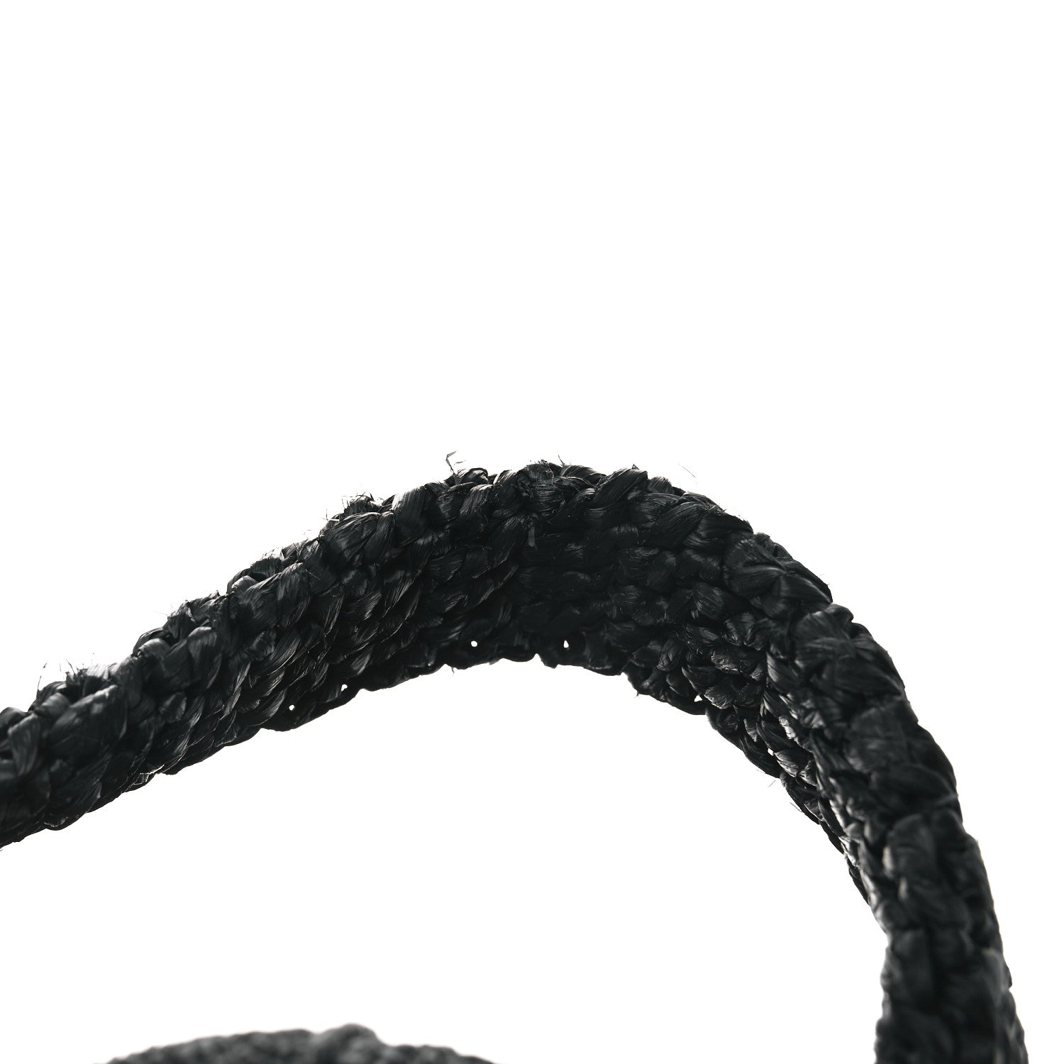 Saint Laurent Raffia Rive Gauche Tote Black 11 of 11