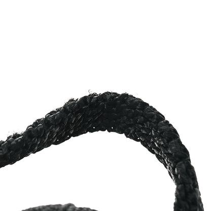 Saint Laurent Raffia Rive Gauche Tote Black 11 of 11