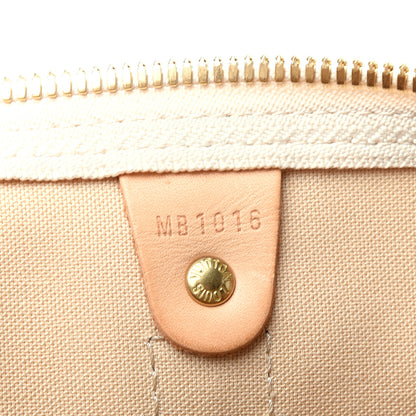 Louis Vuitton Damier Azur Keepall 50 6 of 9