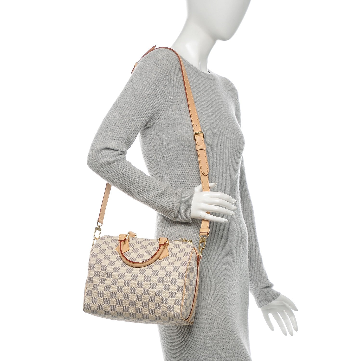 Louis Vuitton Damier Azur Speedy Bandouliere 25 2 of 7