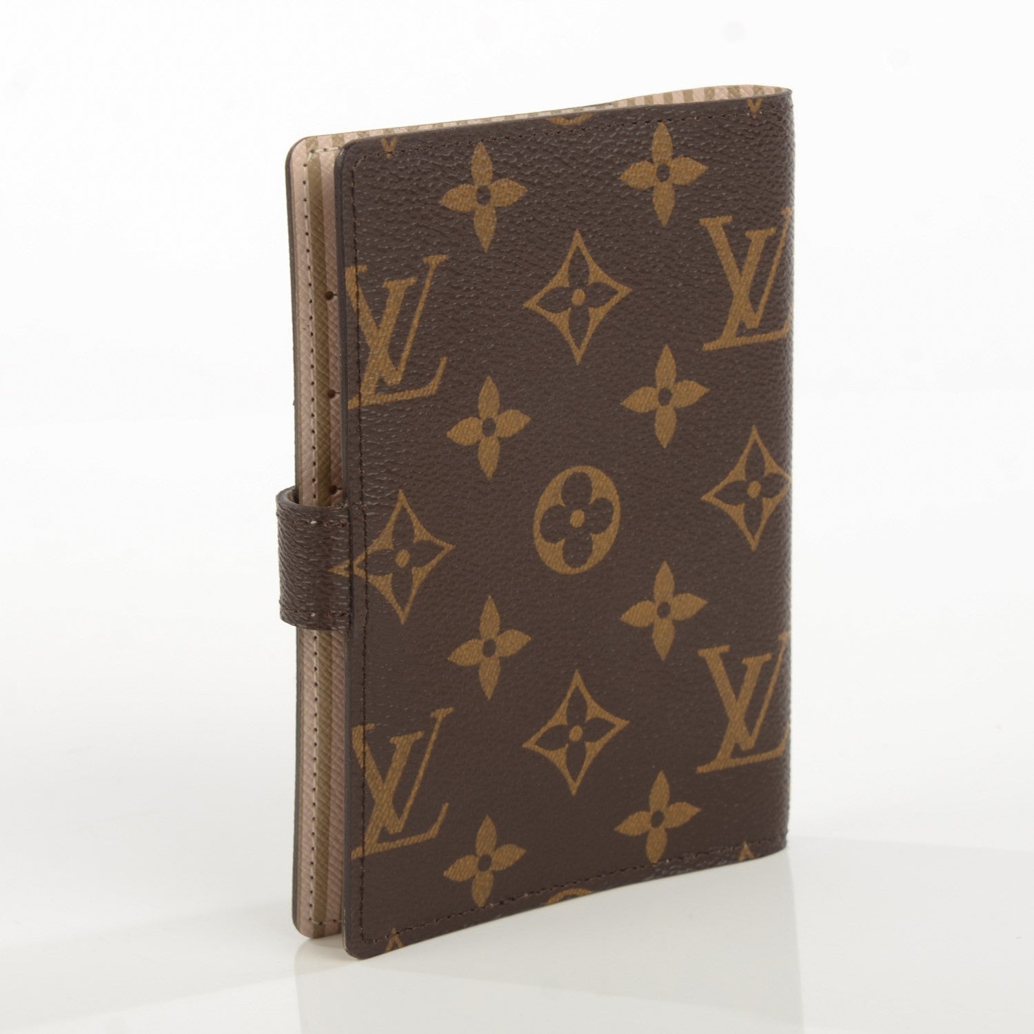 Louis Vuitton Monogram Trunks and Locks Small Ring Agenda Cover 3 of 8