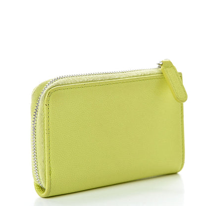 Chanel Caviar Key Holder Case Light Pink Light Green 3 of 14