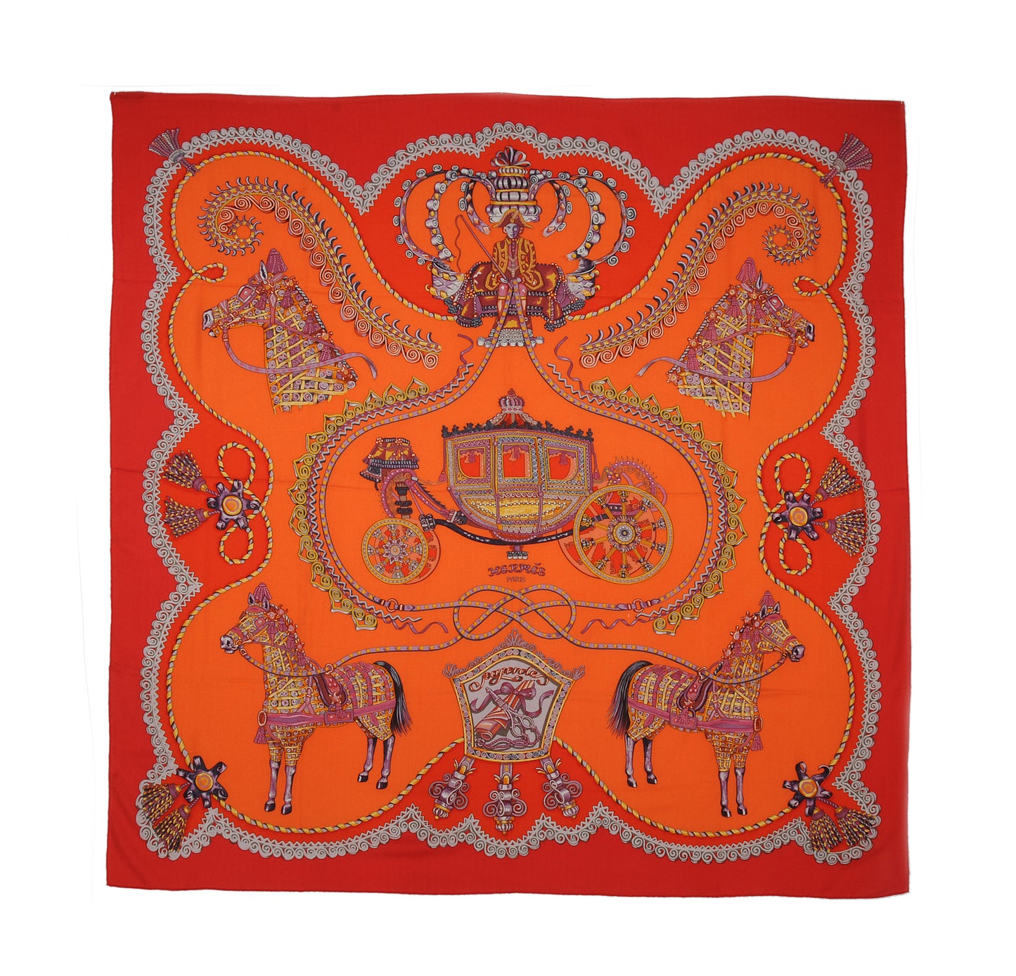 Cashmere Silk Paperoles Shawl 140