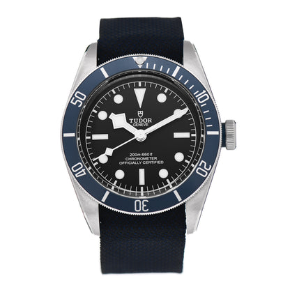 TUDOR Stainless Steel Fabric 41mm Black Bay GMT Automatic Watch Blue 79230B 1 of 5