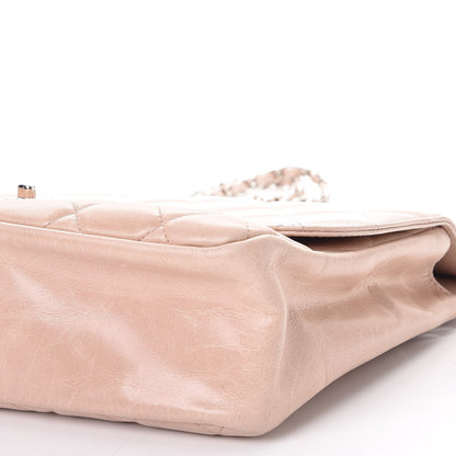 Chanel Glazed Calfskin Quilted Small CC Delivery Tote Light Pink 10 of 14
