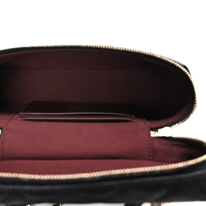 Chanel Caviar Quilted Top Handle Slim Vanity With Chain Black 5 of 11
