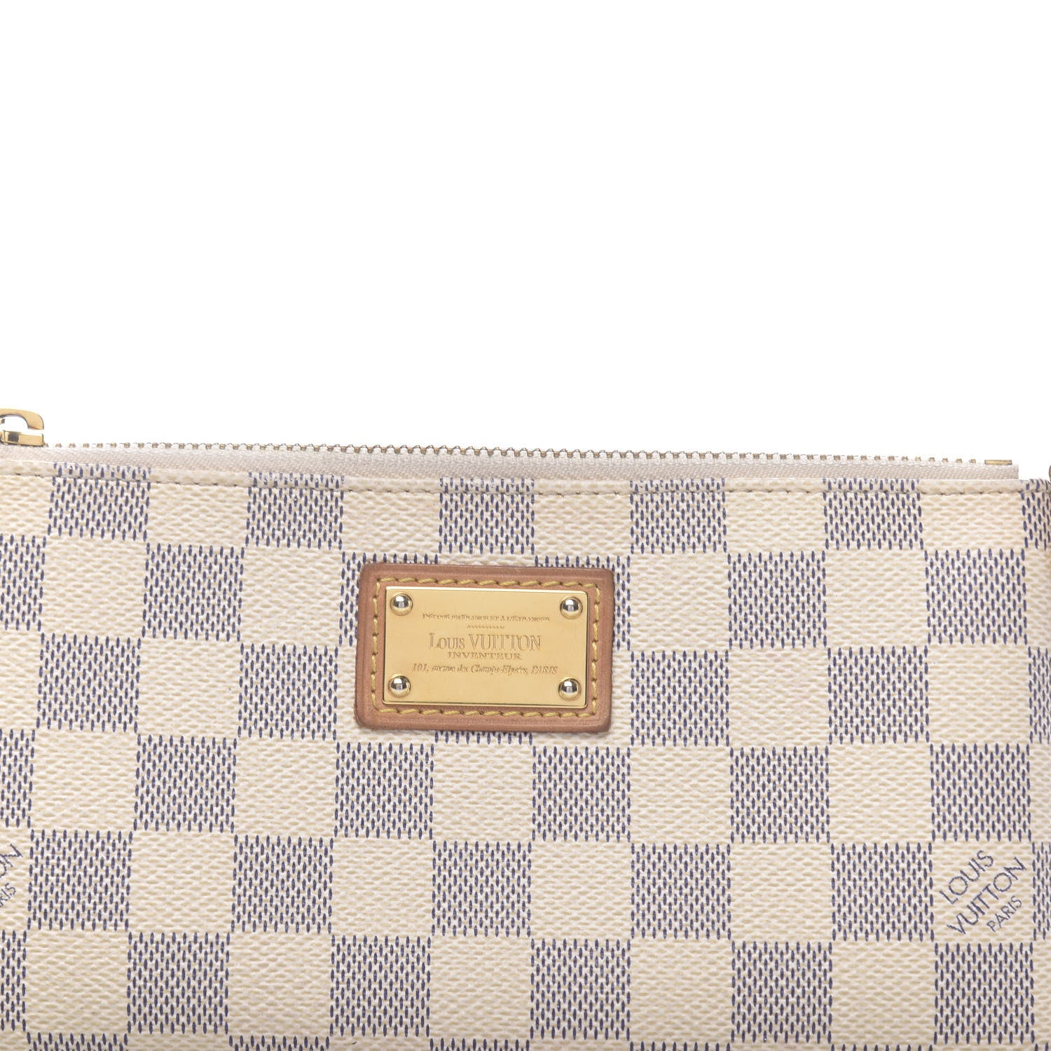 Louis Vuitton Damier Azur Pochette Milla MM 9 of 12