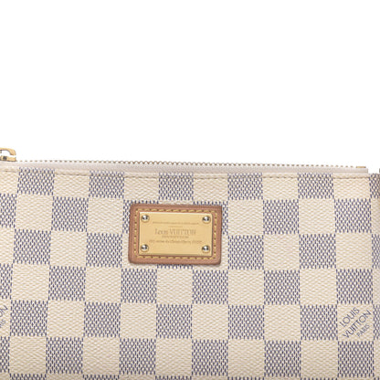 Louis Vuitton Damier Azur Pochette Milla MM 9 of 12