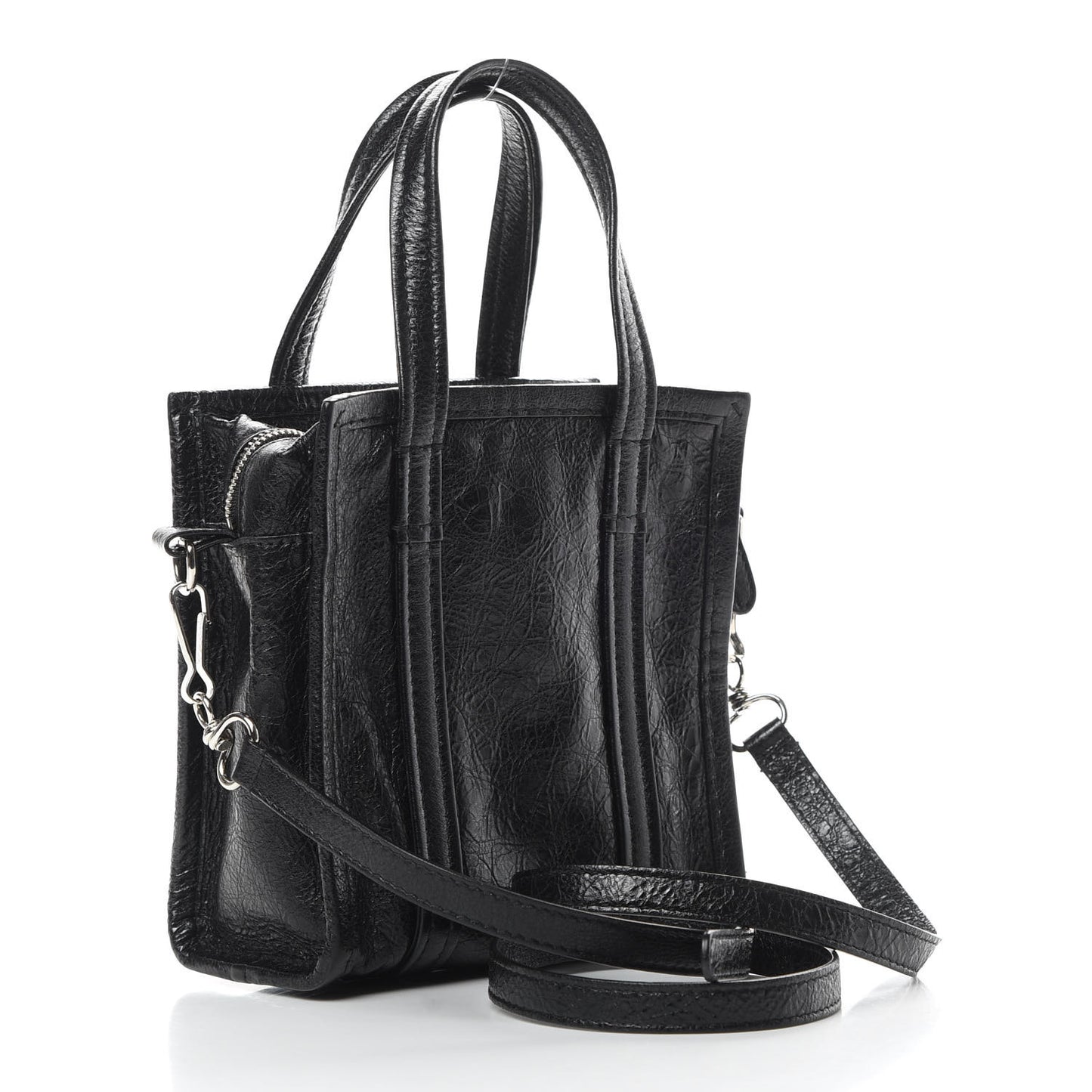 Agneau XXS Bazar Shopper Tote Black