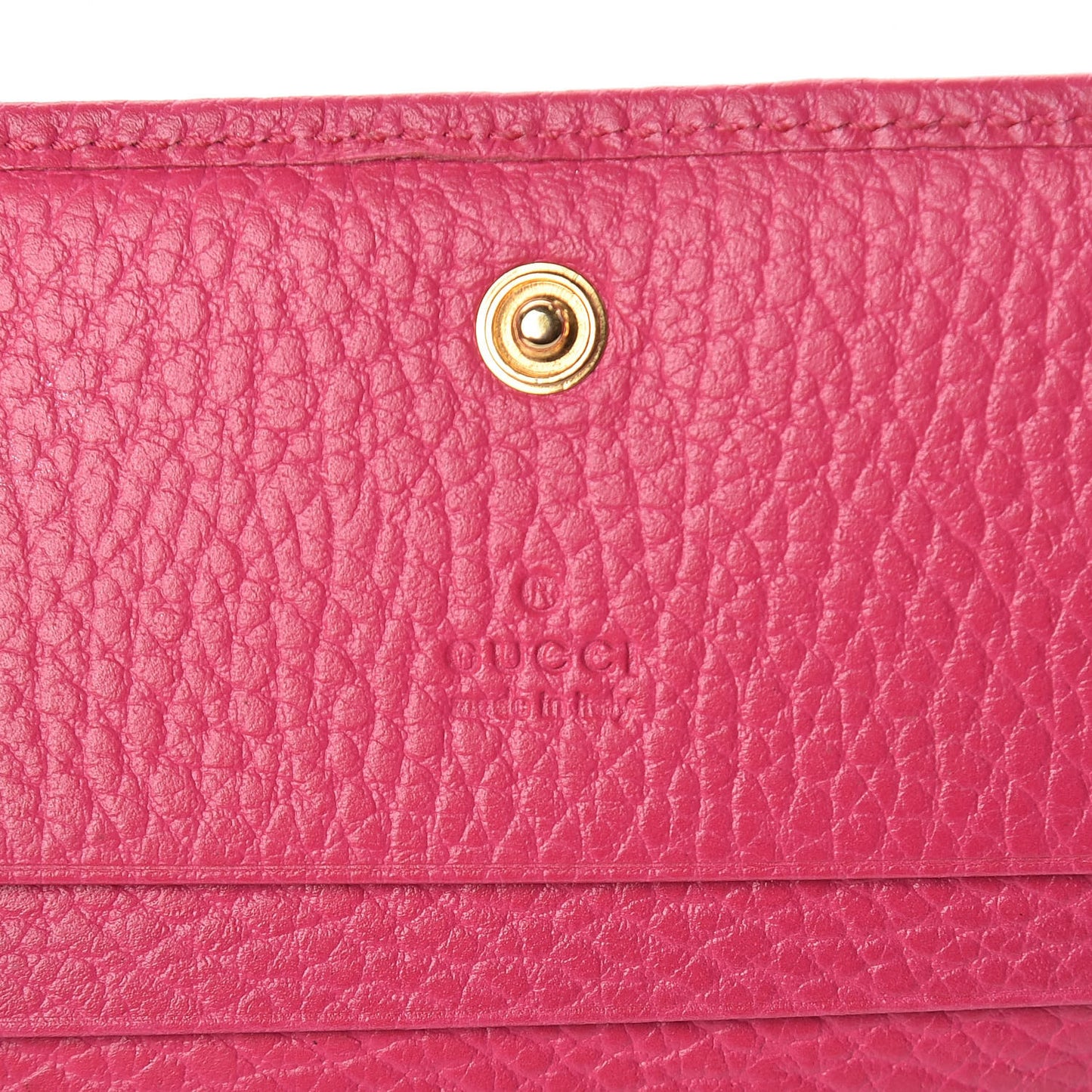 Dollar Calfskin GG Marmont Card Case Box Pink