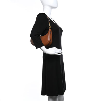 Celine Smooth Calfskin Medium Strap Ava Shoulder Bag Tan 2 of 10