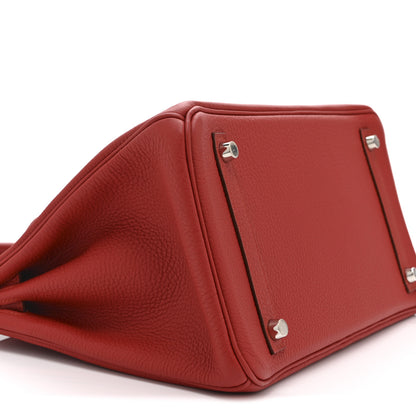 Hermes Togo Birkin 30 Vermillion 9 of 10