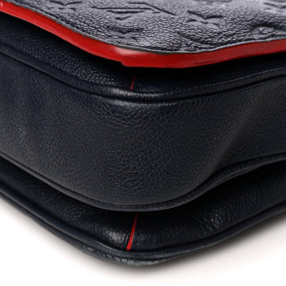 Louis Vuitton Empreinte Pochette Metis Marine Rouge 11 of 16