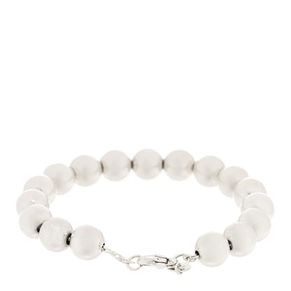 Tiffany Sterling Silver 10mm HardWear Ball Bracelet 2 of 3