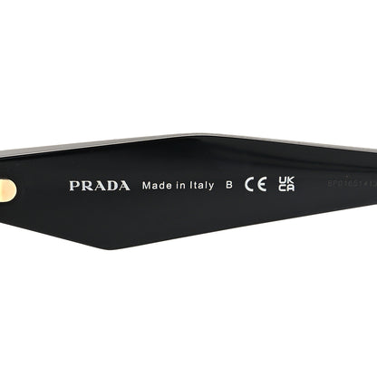 Prada Acetate Symbole Sunglasses SPR 19Z Black 5 of 7