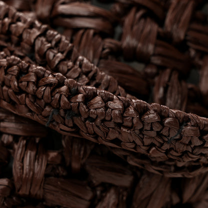 The Row Raffia Estelle Two Bag Espresso 10 of 10