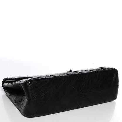 Chanel Aged Calfskin Quilted 2.55 Reissue 227 Flap Black 4 of 8