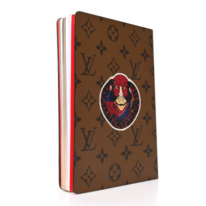 Louis Vuitton Reverse Monogram Kabuki Stickers Clemence Notebook 3 of 11